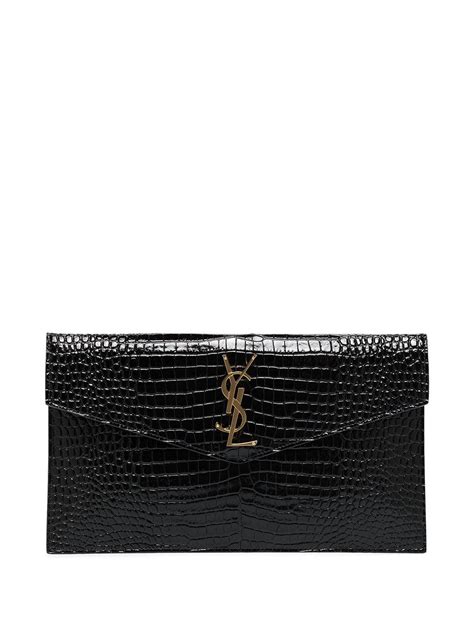 pochette trucchi yves saint laurent|Pochette Yves saint laurent in Pelle Nero .